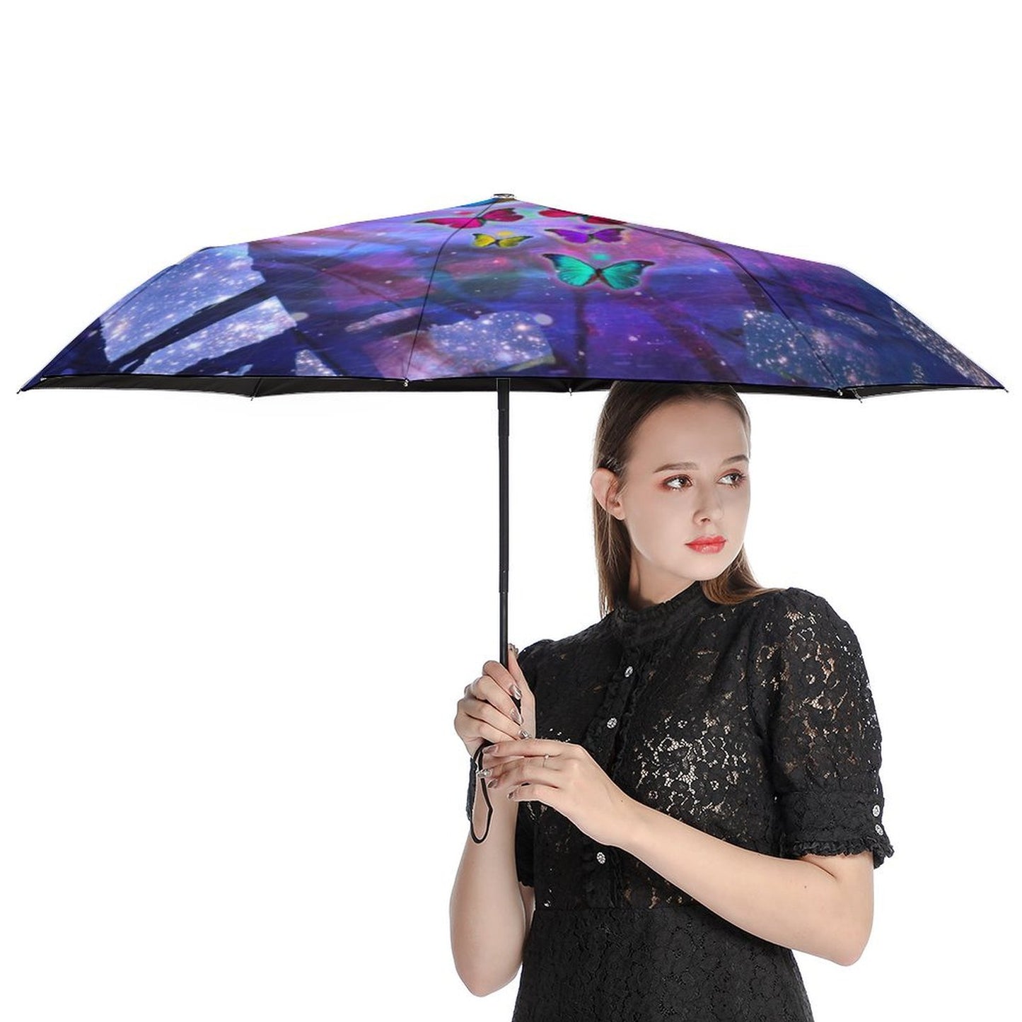 Ombrello Automatico Pieghevole Personalizzato | Antivento e Anti-UV