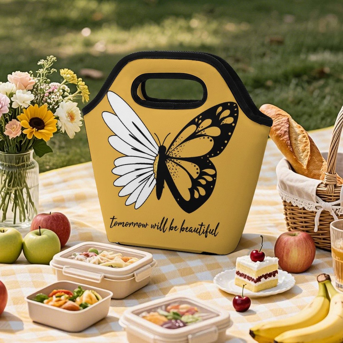 Borsa Pranzo Personalizzata | Impermeabile e Resistente | Stampa Foto