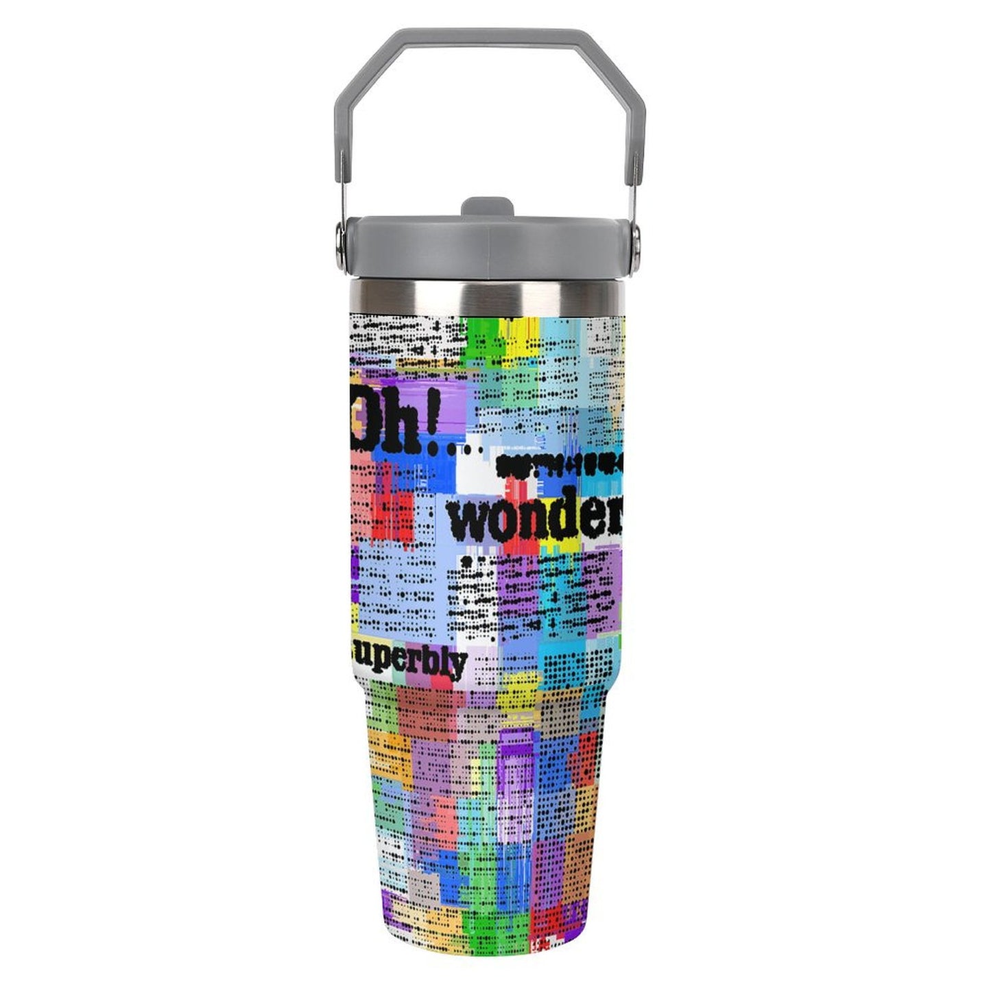Bicchiere Termico da Auto Personalizzato 30oz | Regalo con Foto
