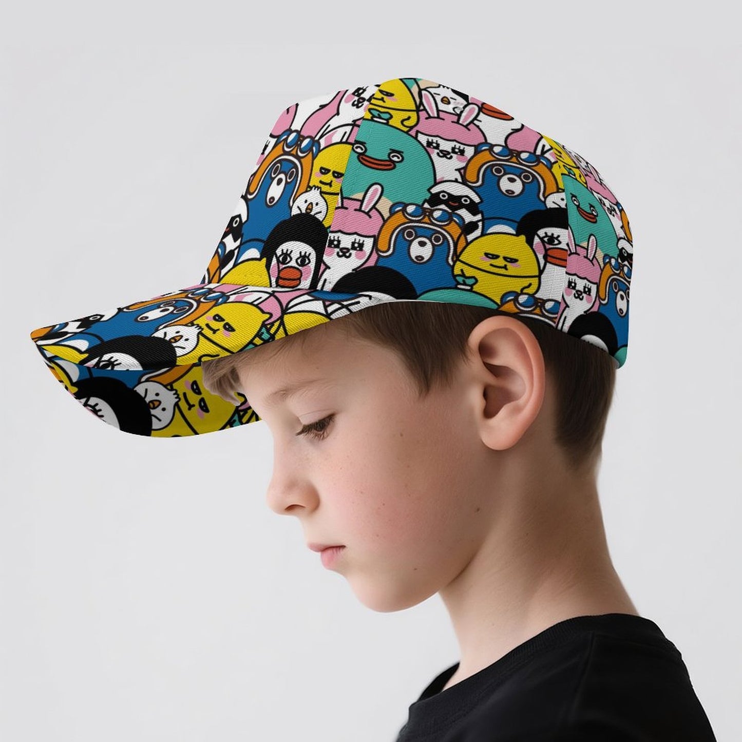 Cappellino Bambini Personalizzato con Foto | Berretto da Baseball Regolabile