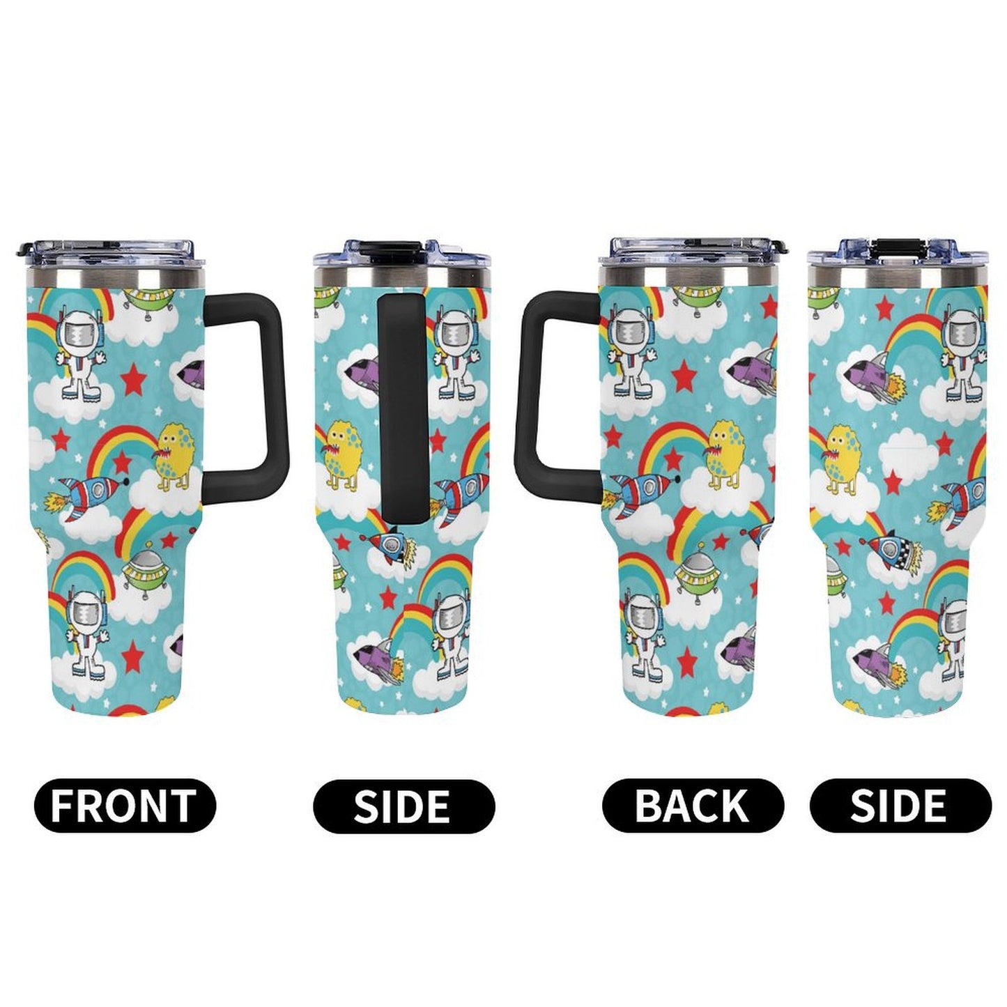 Bicchiere Termico Gigante 40oz Personalizzato | Acciaio Inox 304 | Stampa UV