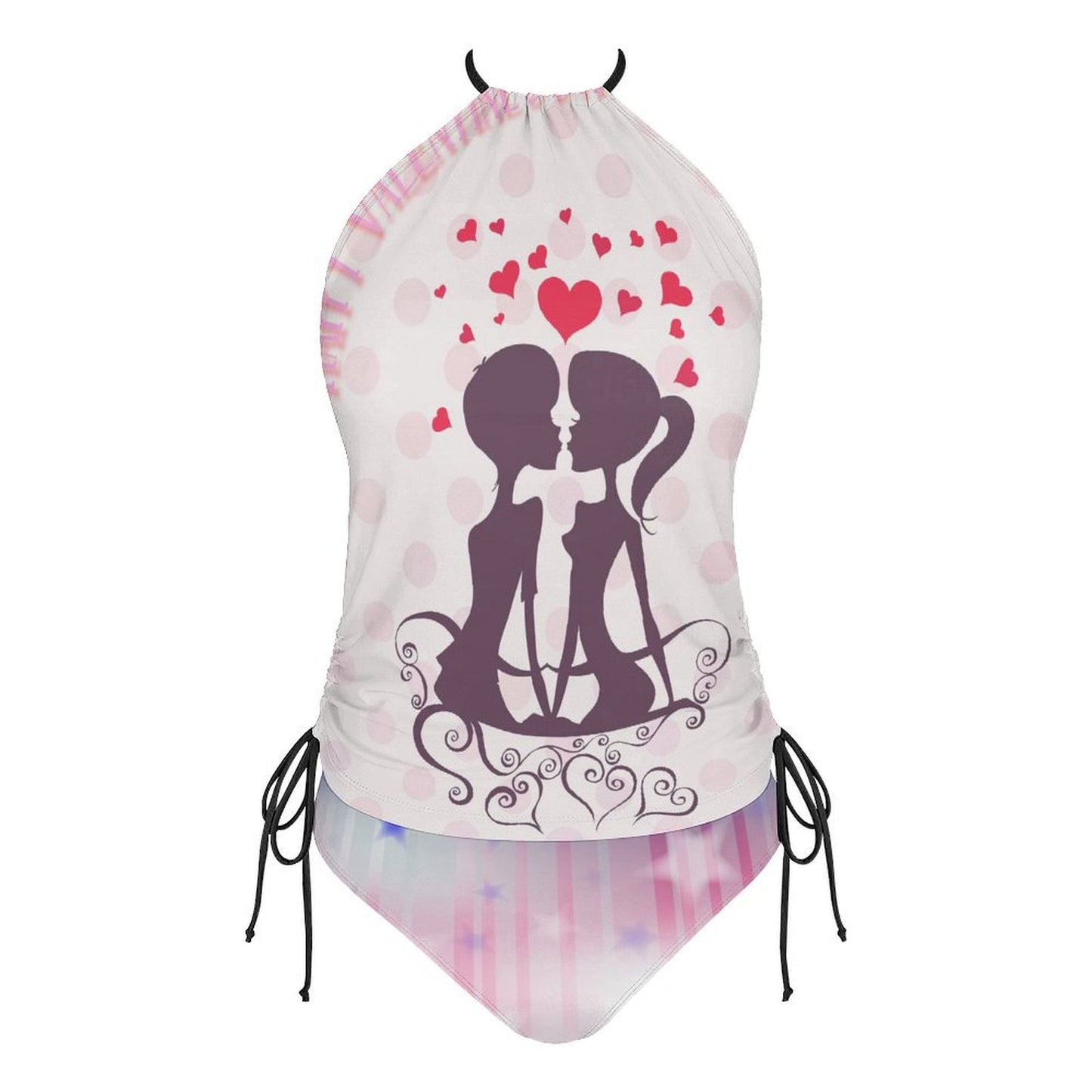 Tankini Personalizzato con Foto | Costume Due Pezzi Donna | Stampa Unica