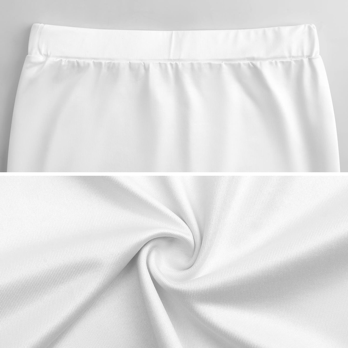Minigonna Donna Personalizzata | Gonna Corta in Tessuto Milk Silk