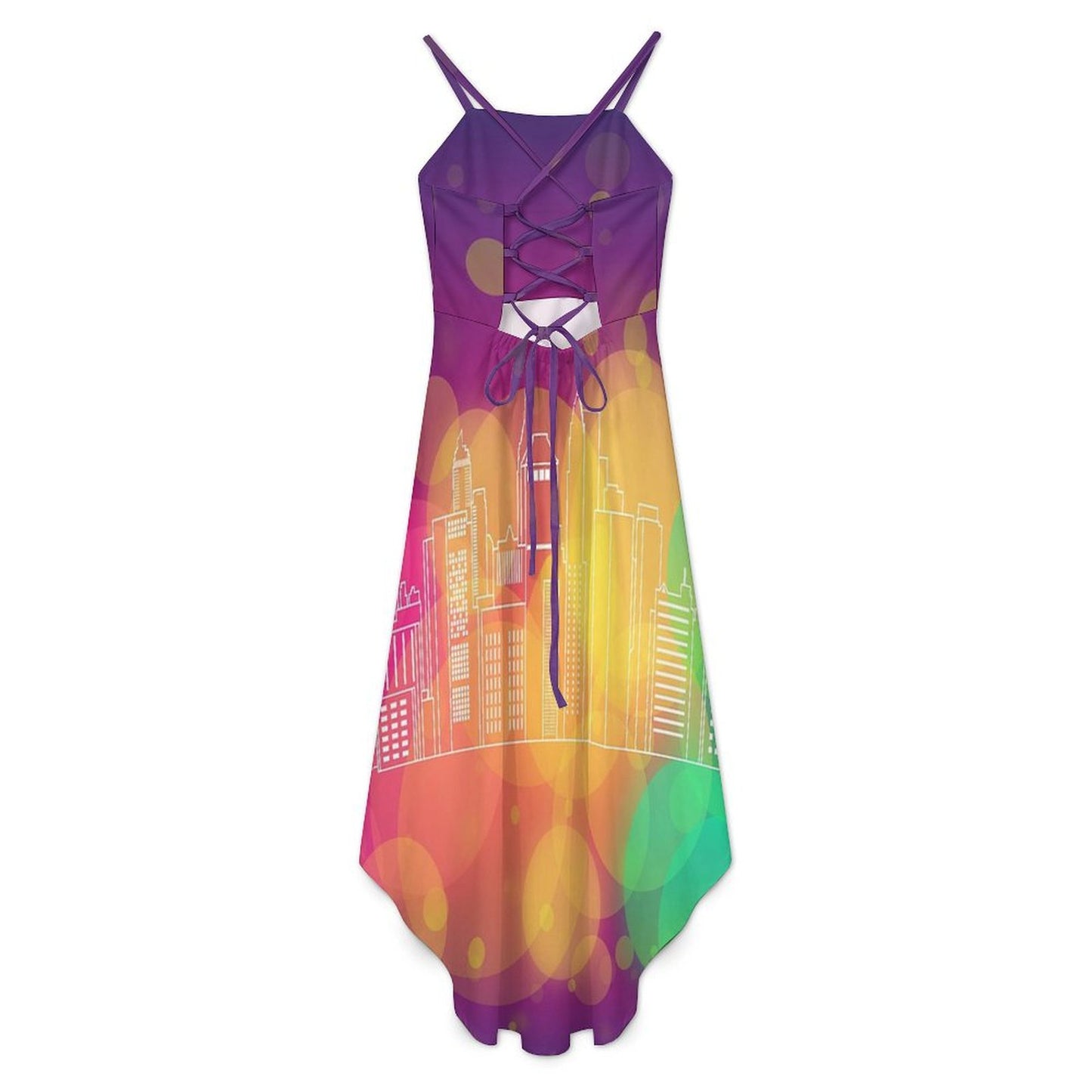 Abito Asimmetrico Donna Personalizzato | Vestito Estivo con Foto