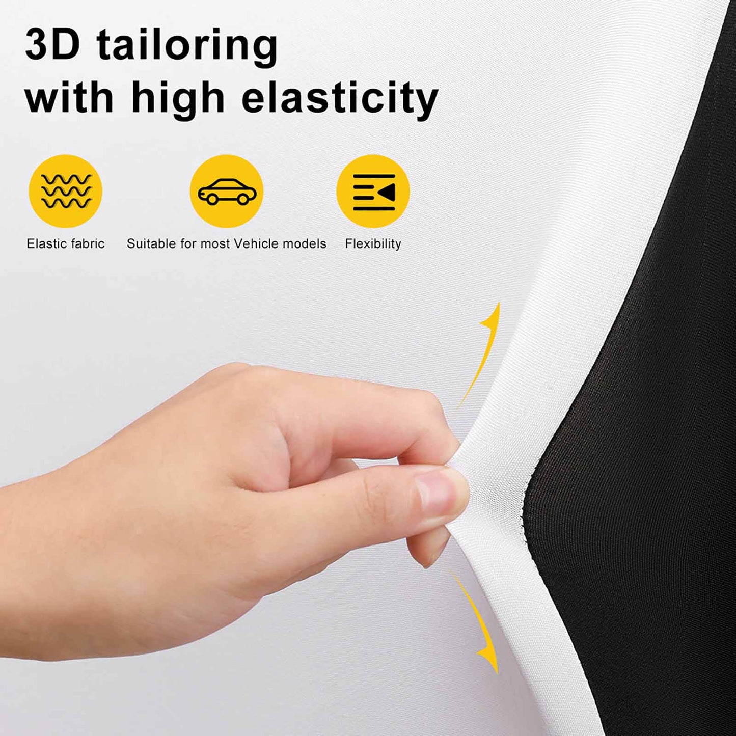 Coprisedile Posteriore Auto Personalizzato con Foto | Protezione Universale