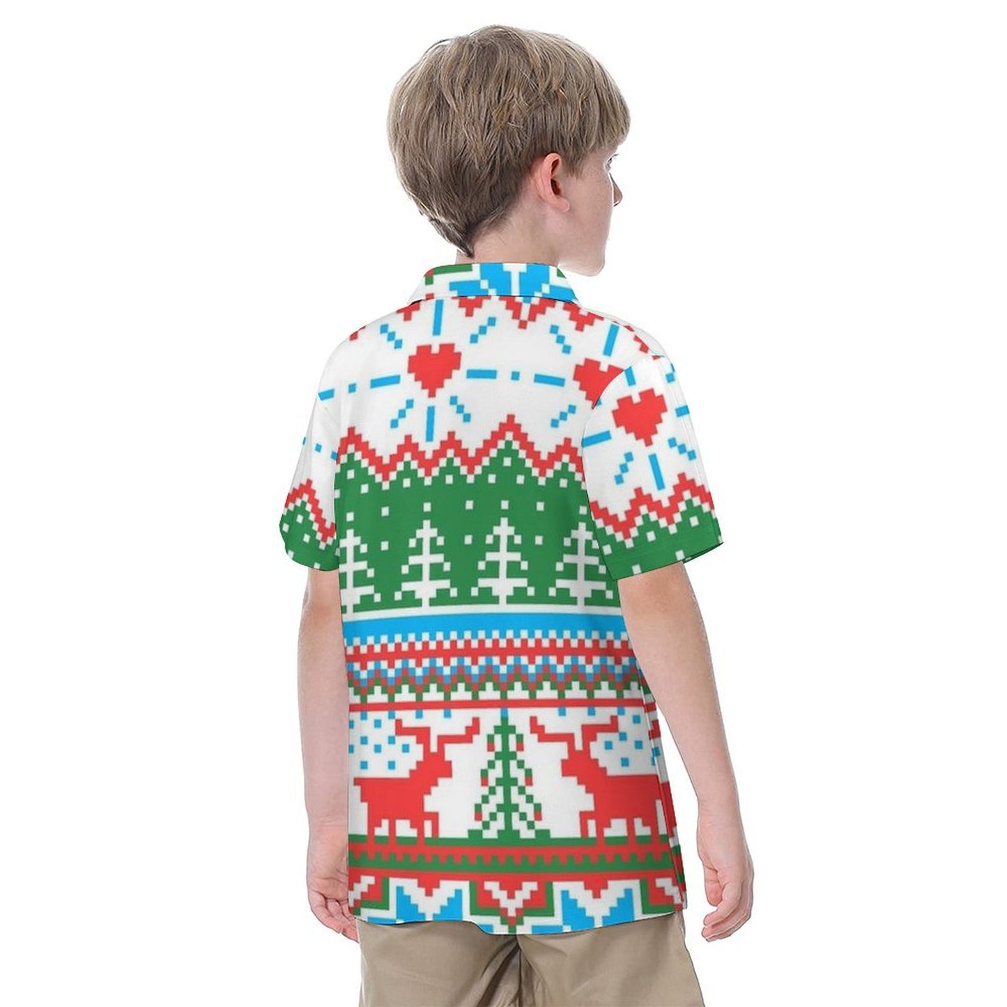 Camicia Bambino Personalizzata in Cotone | Stampa Disegno o Foto (DTG)