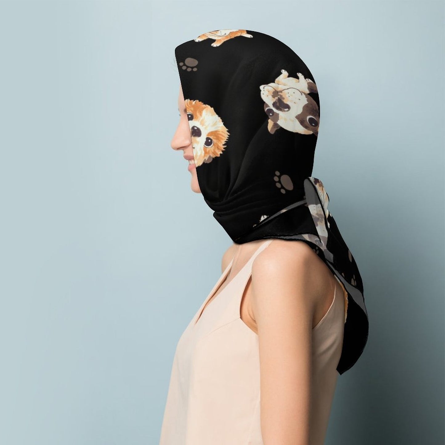 Foulard Personalizzato da Donna | Stampa Unica su Twill di Seta Sintetica