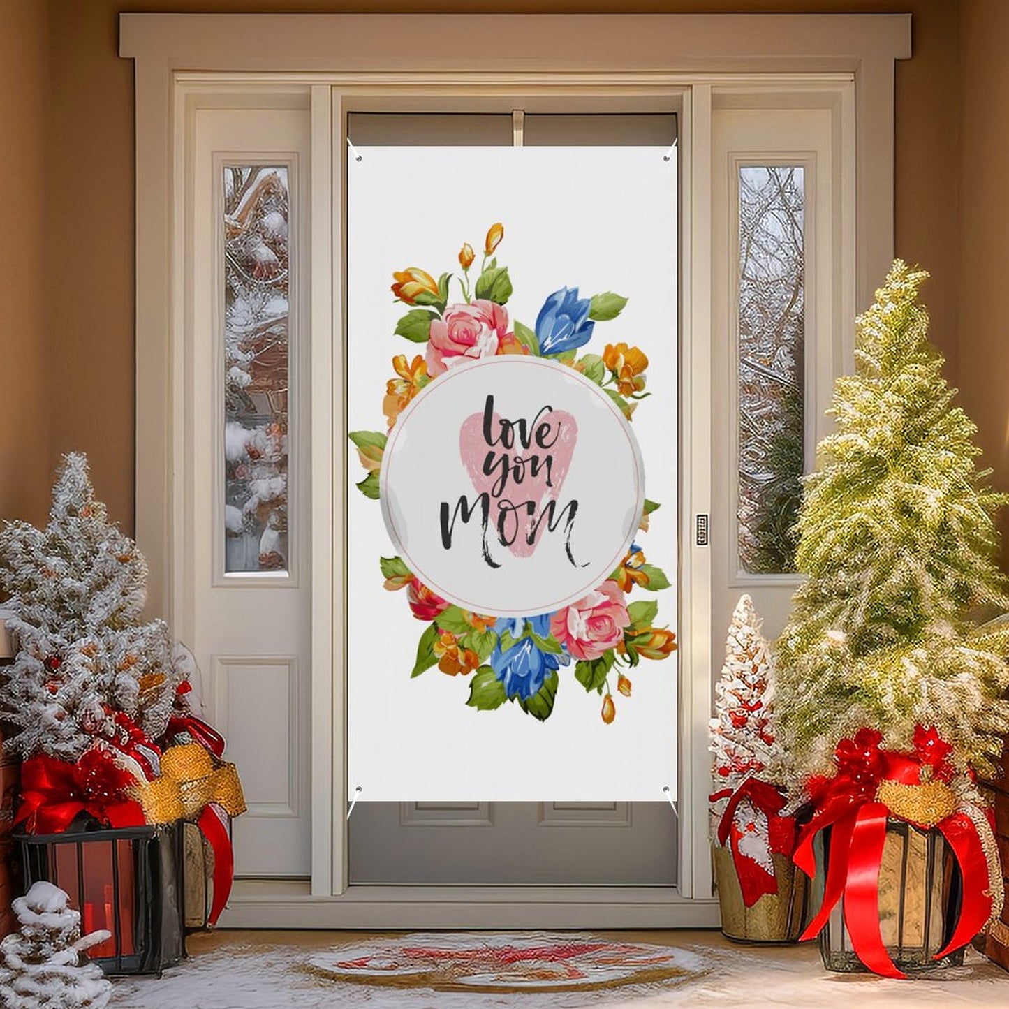 Striscione Personalizzato con Foto 90x180cm | Banner Decorativo per Feste