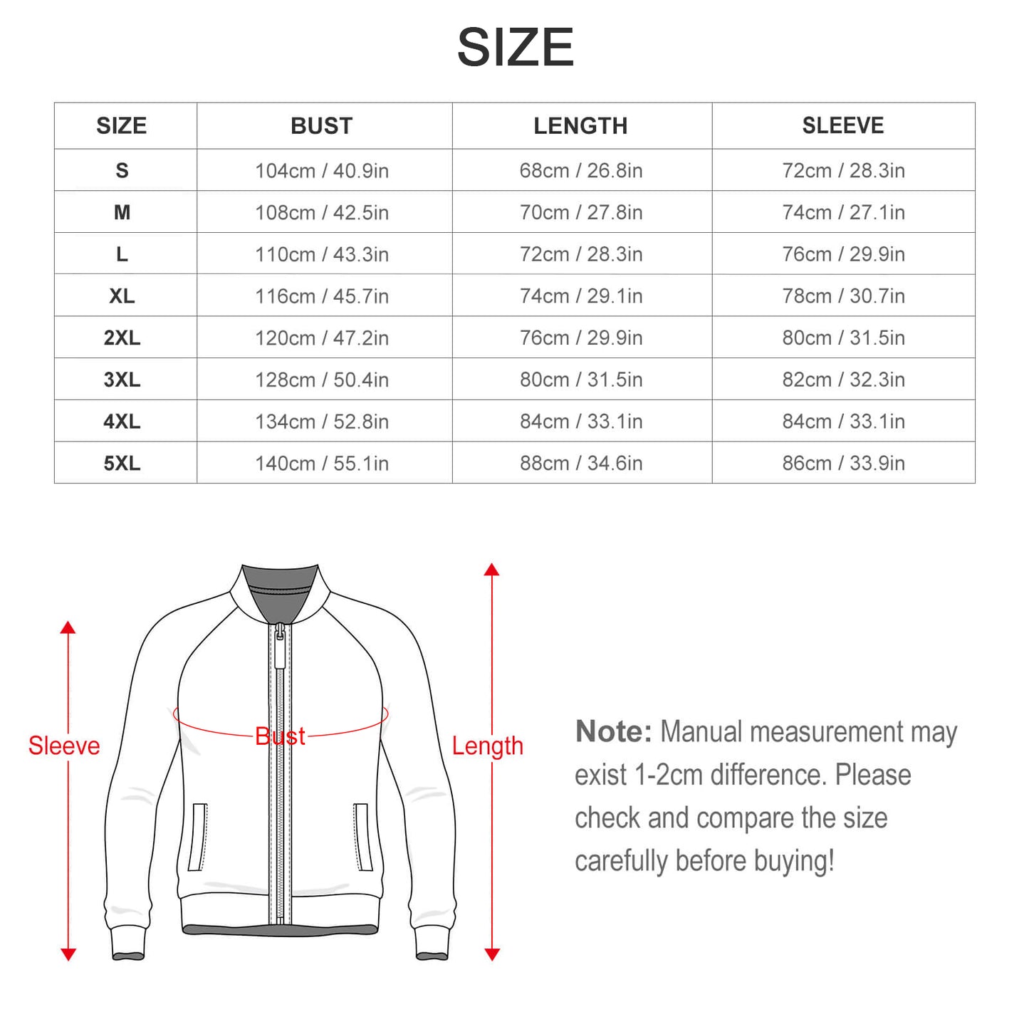 Felpa Zip-Up Manica Raglan | Bomber Ibrido Personalizzato S-5XL