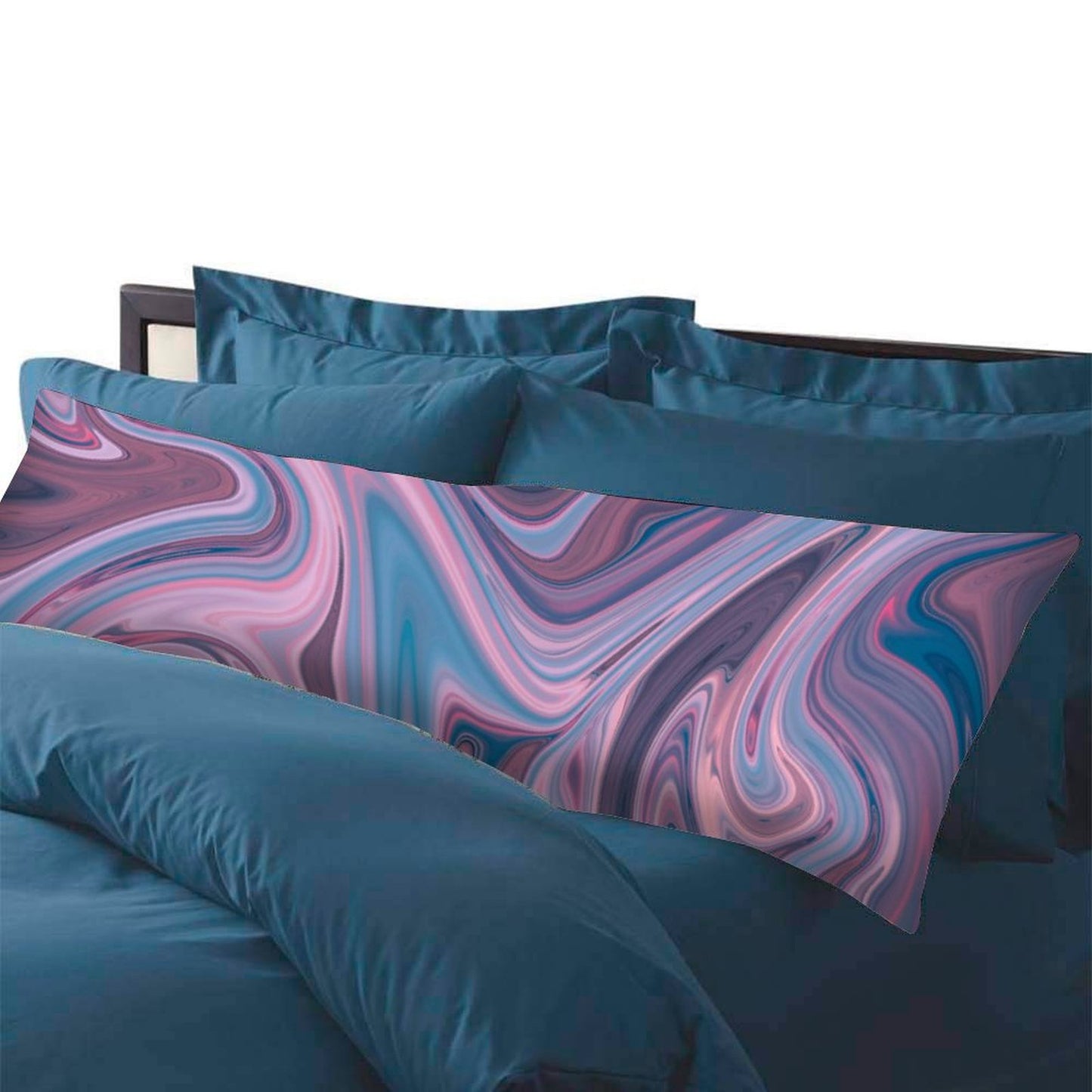 Federa Body Pillow Personalizzata 20x54" | Cuscino Abbraccio HD | Solo Cover