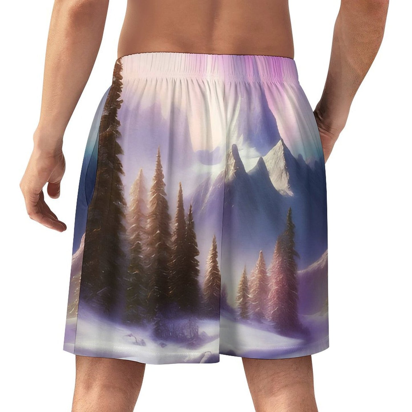 Pantaloni Pigiama Corti Personalizzati | Bermuda in Seta di Ghiaccio