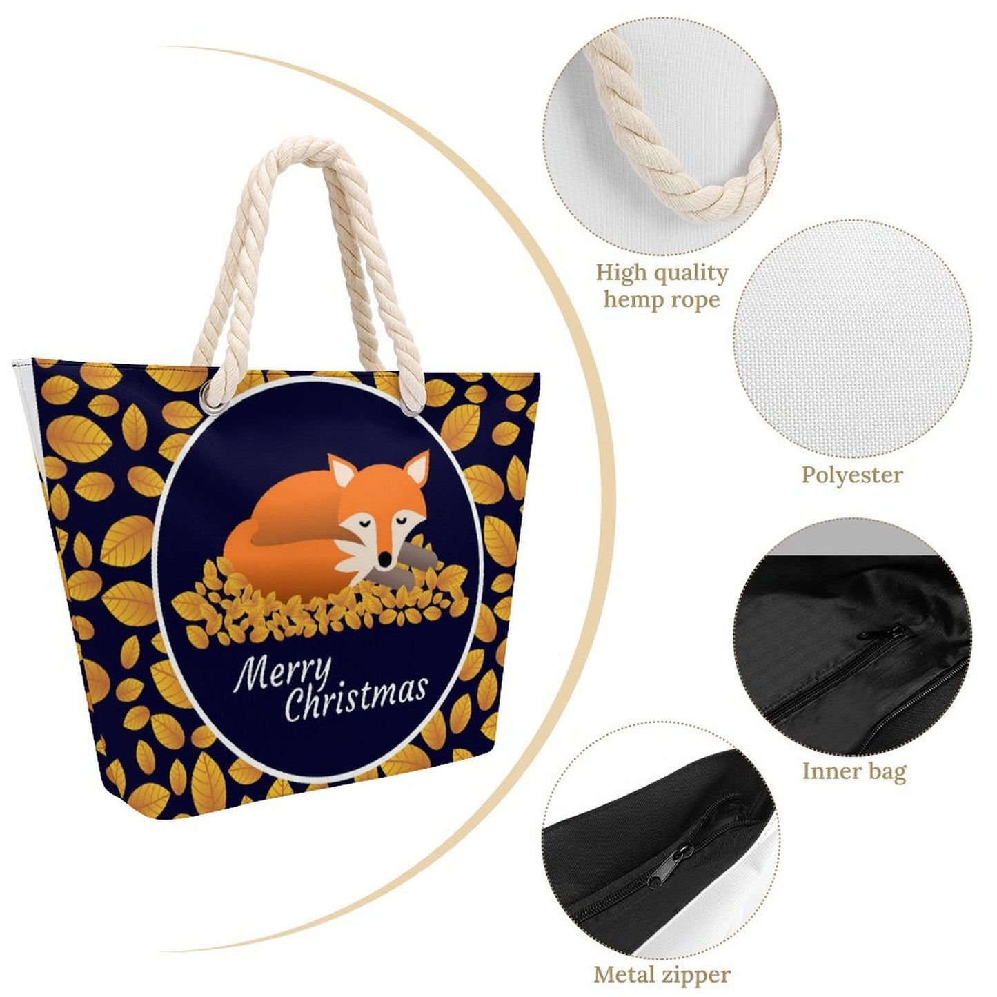 Borsa Tote Personalizzata Impermeabile | Shopper Grande Capacità
