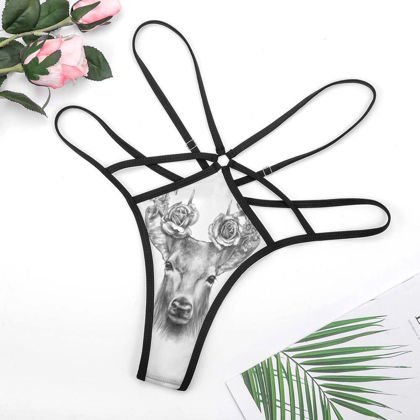 Perizoma Sexy Personalizzato con Foto | Lingerie Intima in Retina