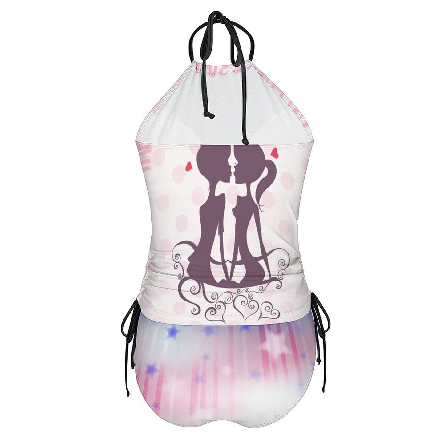 Tankini Personalizzato con Foto | Costume Due Pezzi Donna | Stampa Unica