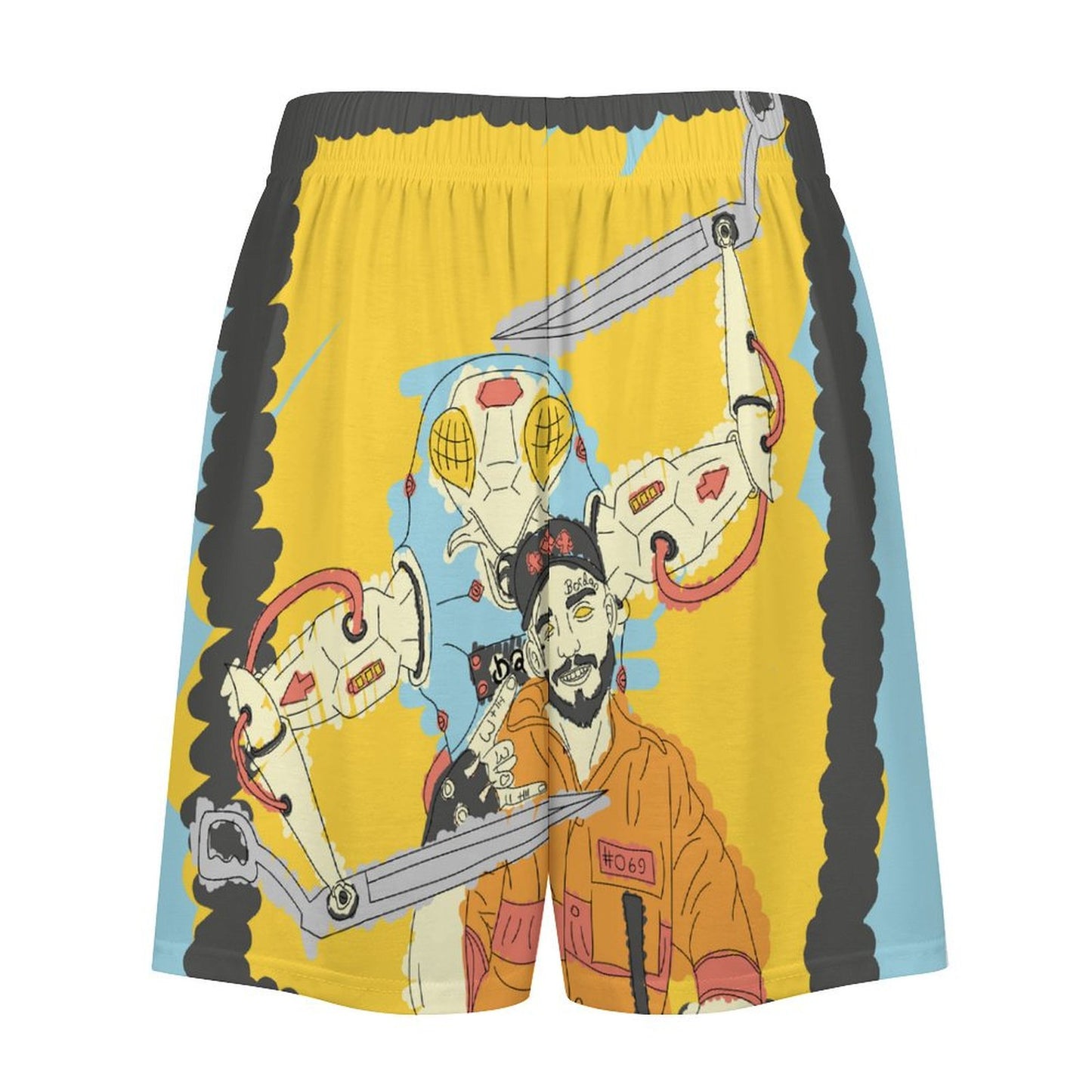 Pantaloncini Pigiama Personalizzati in Seta di Ghiaccio | Comfort Traspirante