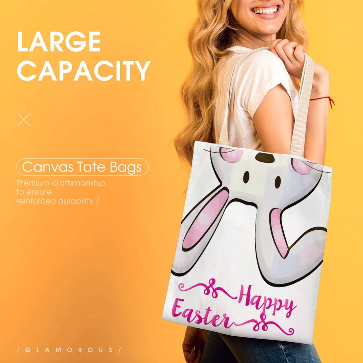 Tote Bag Canvas 35x45cm | Borsa Spalla Manici Cotone Custom