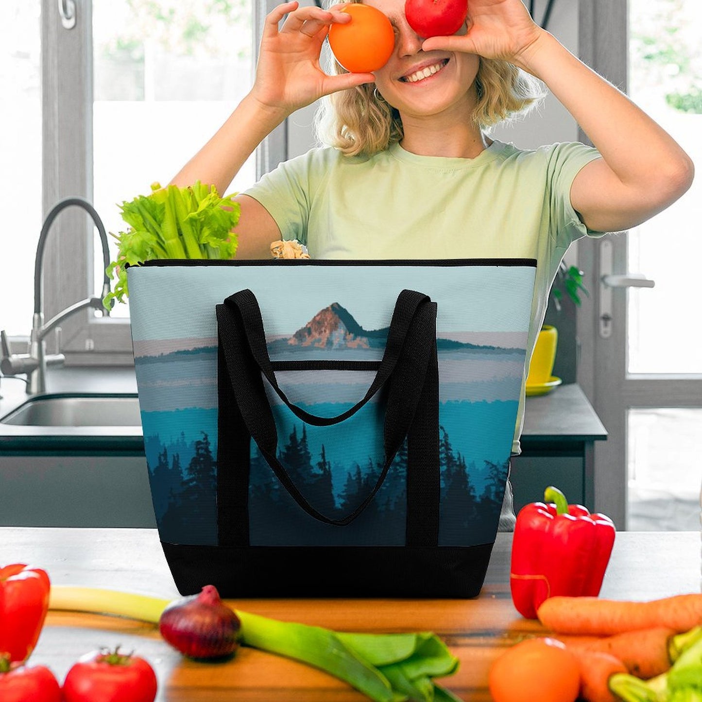 Borsa Spesa Termica Personalizzata con Foto | Grande Regalo Donna