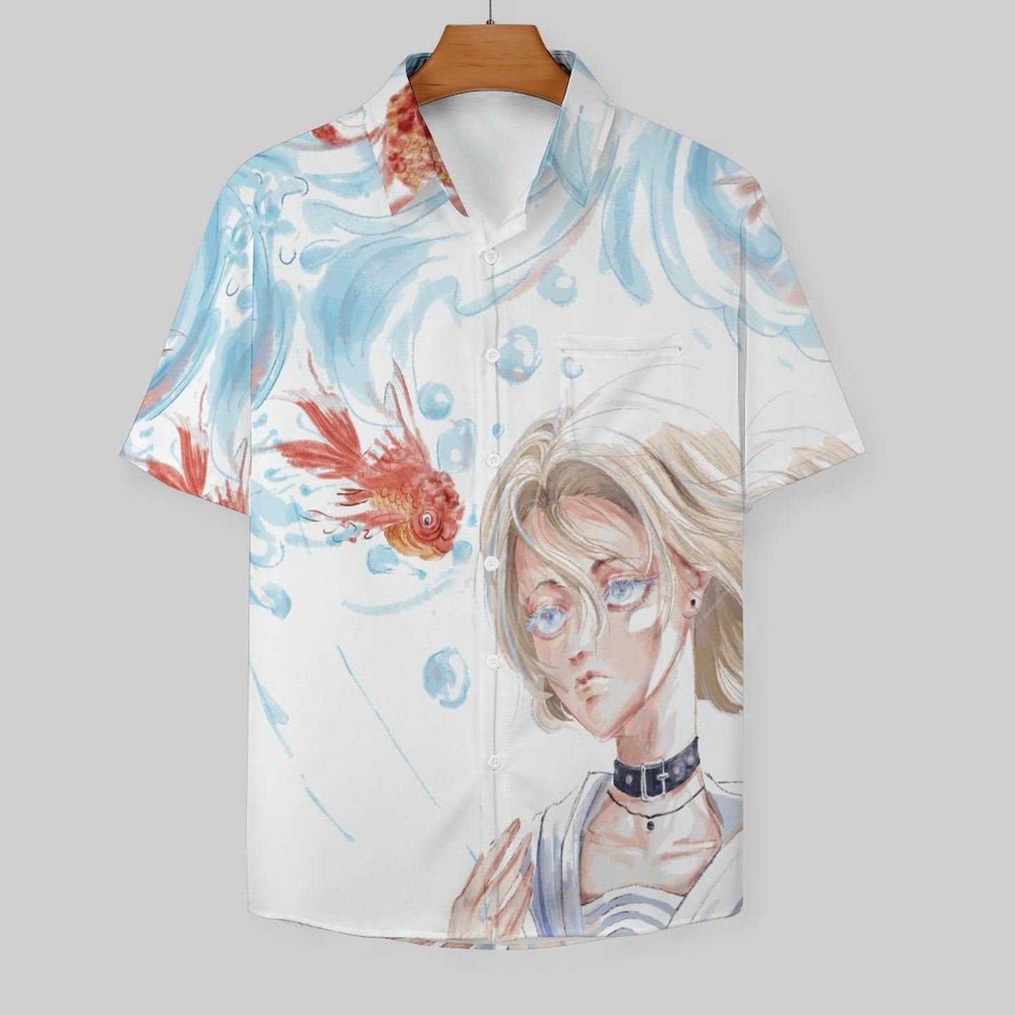 Camicia Uomo Personalizzata Maniche Corte | Stampa Foto su Camicia