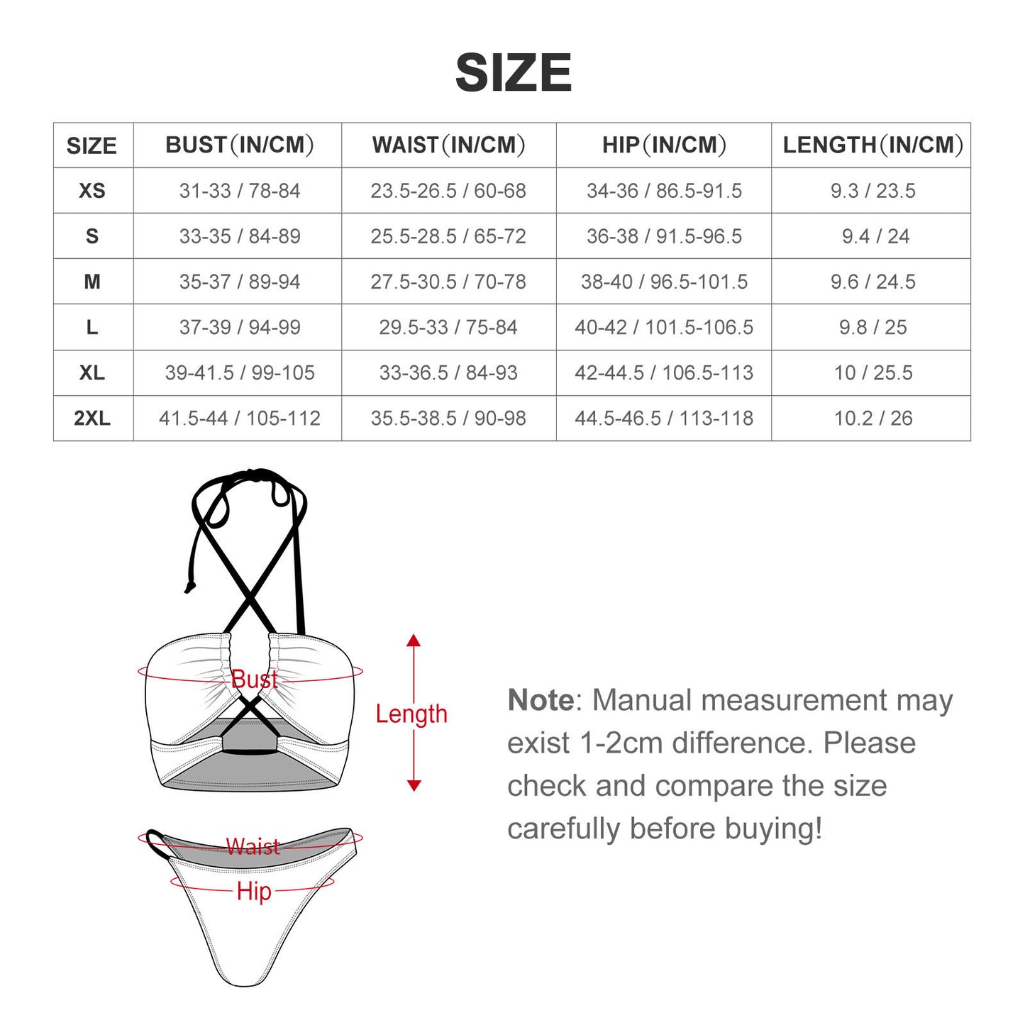 Bikini Personalizzato Donna | Stampa Unica | Costume Due Pezzi Lucido Sexy