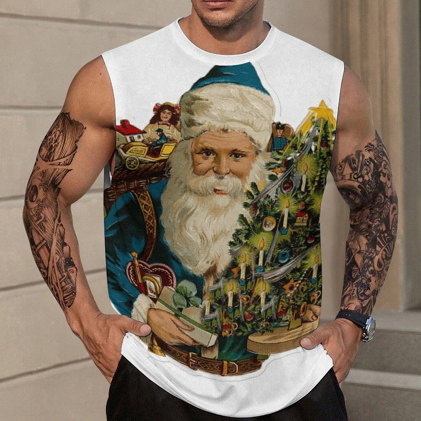 T-shirt Senza Maniche Personalizzata | Canottiera con Stampa Foto