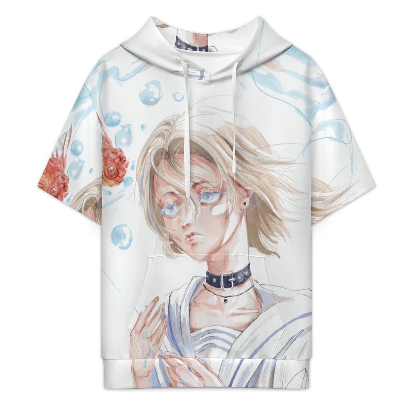 Felpa Uomo Maniche Corte Personalizzata | Tessuto Tecnico Air Layer