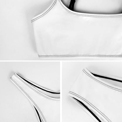 Bikini Set Senza Imbottitura | Costume Donna Quick-Dry Natural Fit