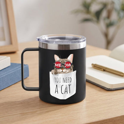 Tazza Termica Personalizzabile in Acciaio Inox 12oz Doppia Parete