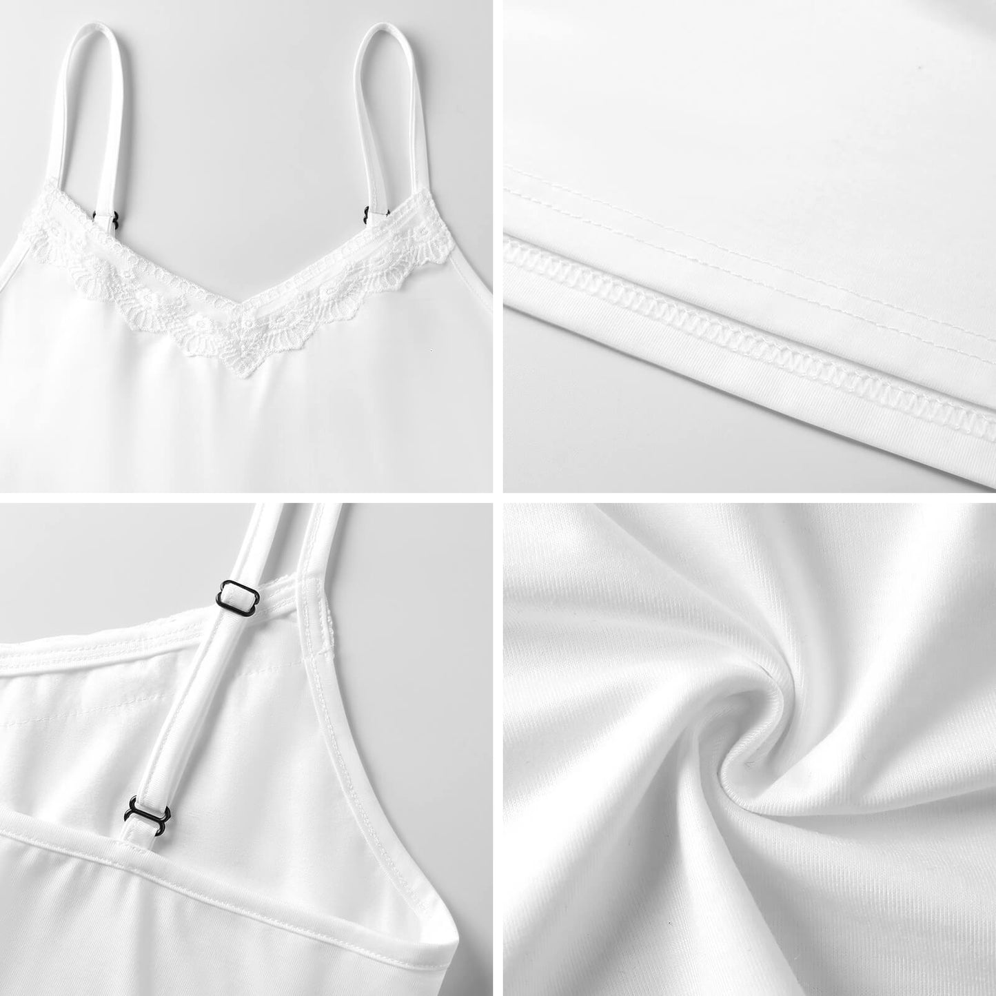 Canotta con Pizzo a V Personalizzata