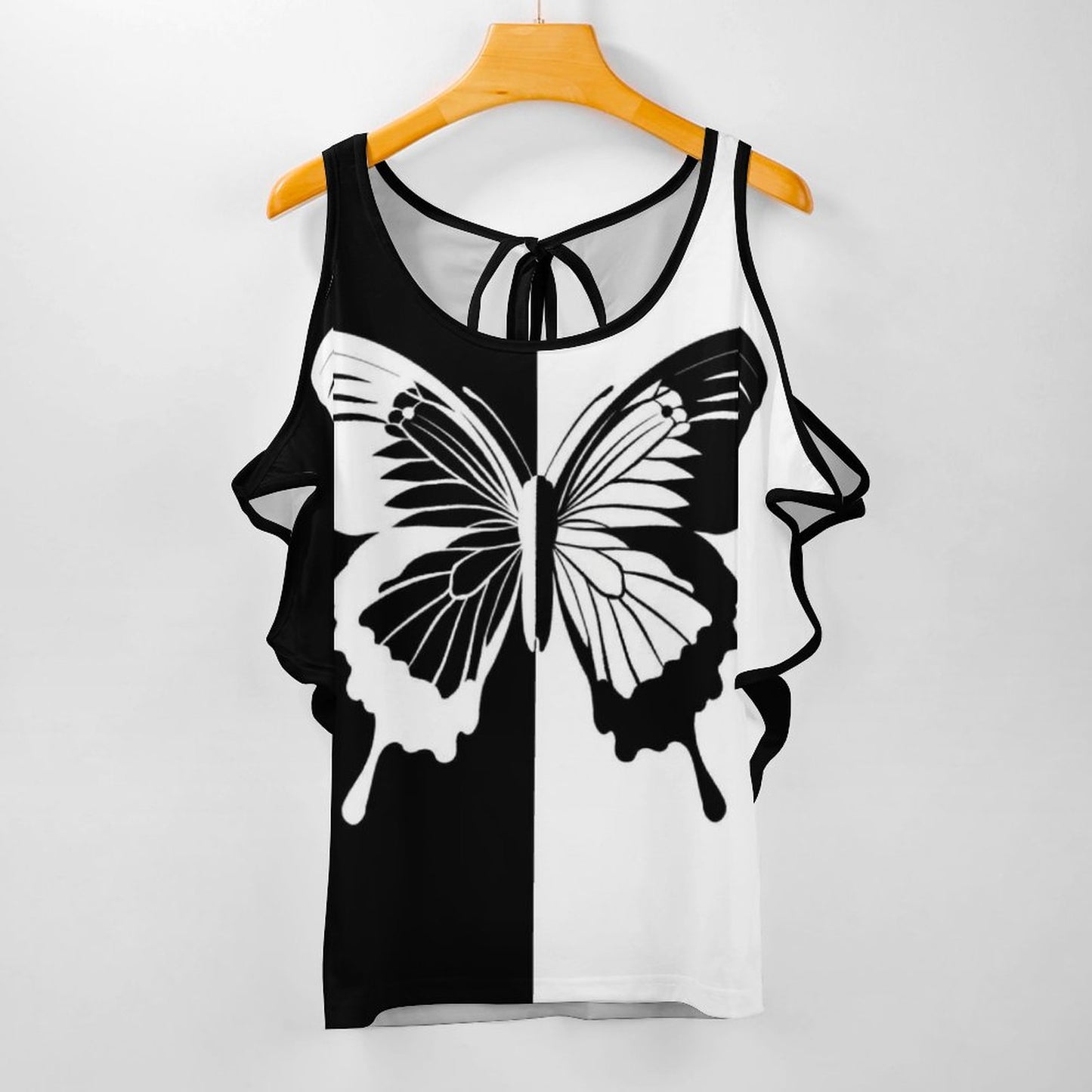 T-Shirt da Donna Personalizzata con Spalle Scoperte