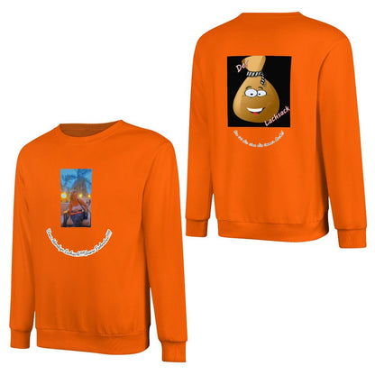 Felpa Cotone Personalizzata Unisex | Stampa Fronte e Retro con Foto