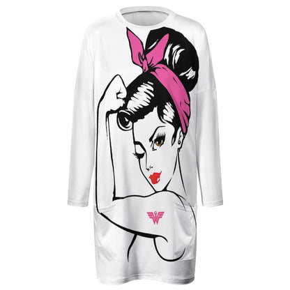 Maxi Felpa Tunica con Tasche | Perfetta per Leggings (2XS-6XL)