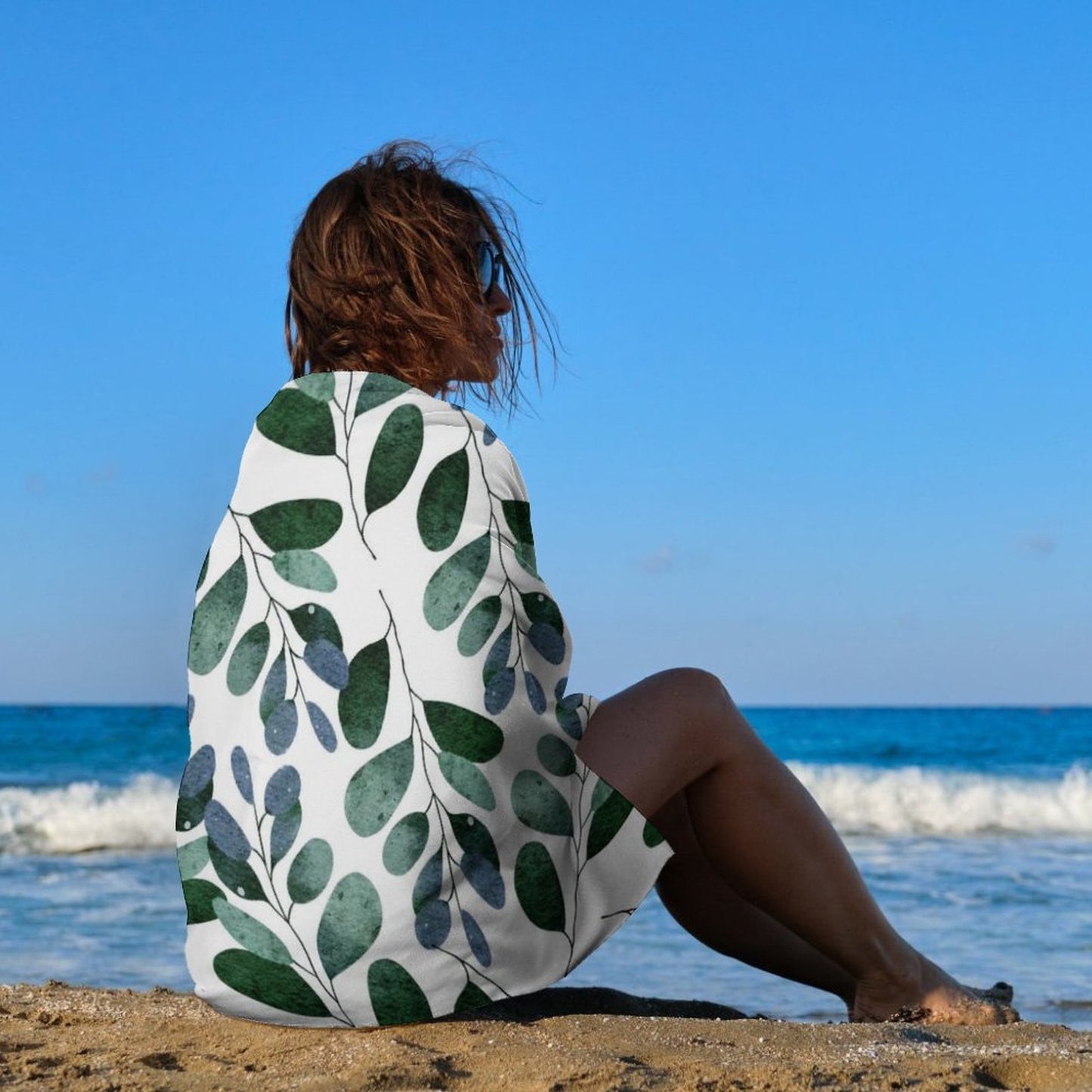 Telo Mare Microfibra Anti-Sabbia | Asciugamano Viaggio Rapida Asciugatura