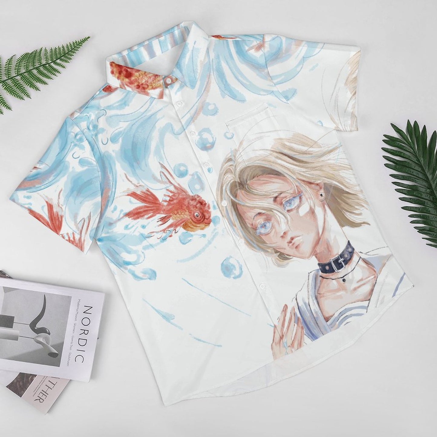 Camicia Uomo Personalizzata Maniche Corte | Stampa Foto su Camicia