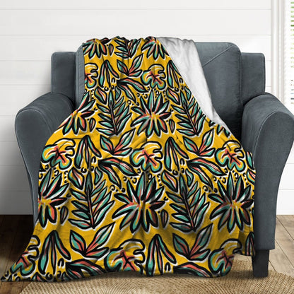 Coperta Personalizzata Flanella Anti-Pilling | Plaid Morbido con Foto