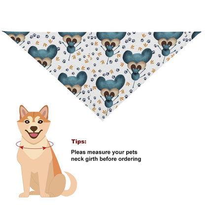 Bandana per Cani Personalizzata | Stampa il Nome e lo Stile del Tuo Pet