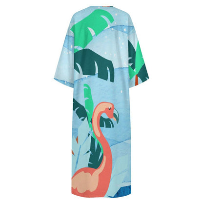 Caftano Donna Lungo Personalizzato | Abito Stile Mediterraneo | Regalo per Lei