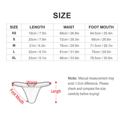 Perizoma Personalizzato Donna | Tessuto Yoga, Comfort Invisibile