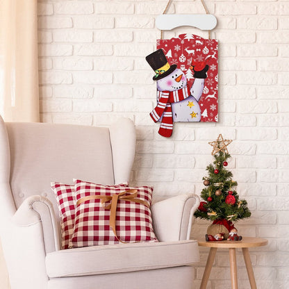 Quadro Natalizio in Legno da Parete | Il Tuo Sorriso d'Inverno