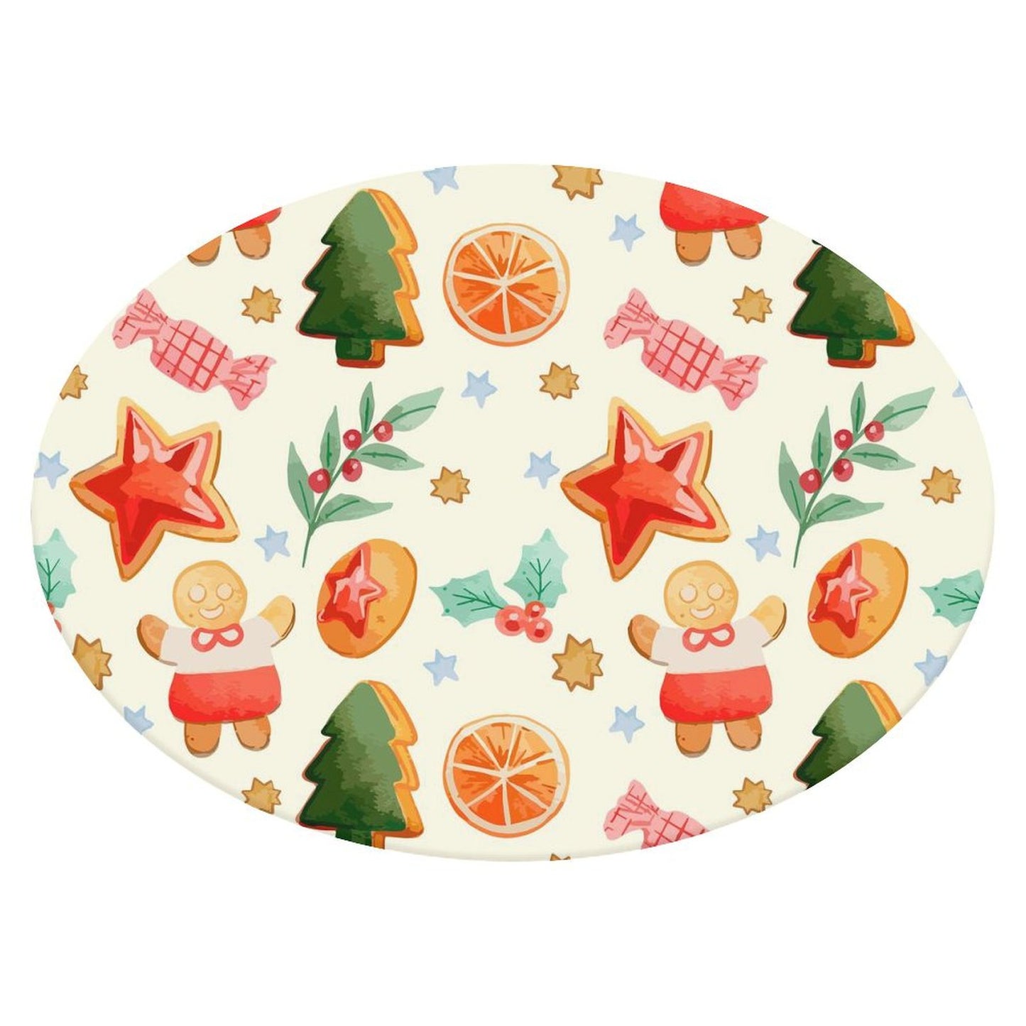 Copritavolo Ovale Elasticizzato Personalizzato | Vestibilità Perfetta