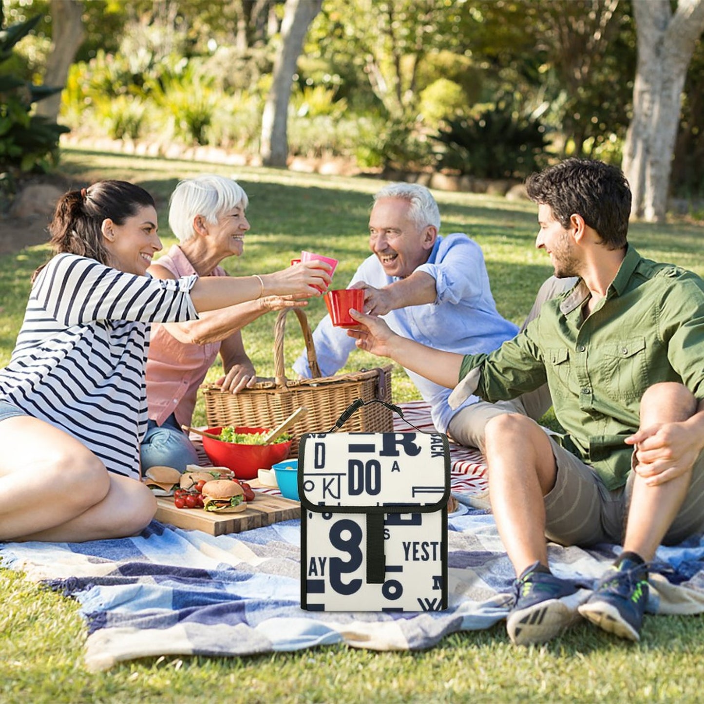 Borsa Termica Pranzo Personalizzata | Lunch Box Isolante Grande