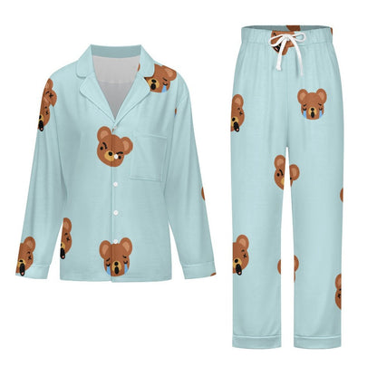 Pigiama Personalizzato Donna con Collo Cubano | Set Completo