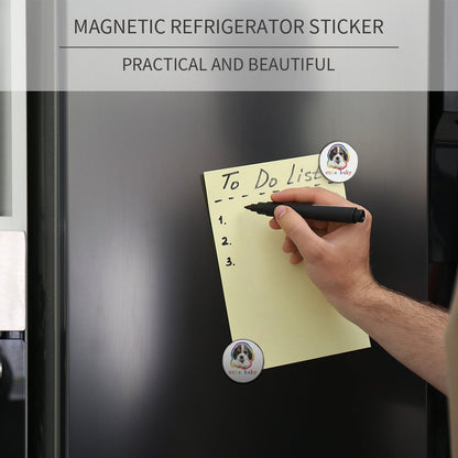 Magnete da Frigo Personalizzato in Metallo | La Tua Foto, un'Opera d'Arte