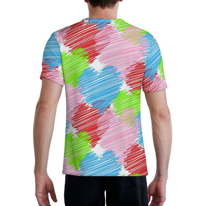 T-Shirt Uomo Tecnica UPF 50+ Personalizzabile | Tessuto Rinfrescante