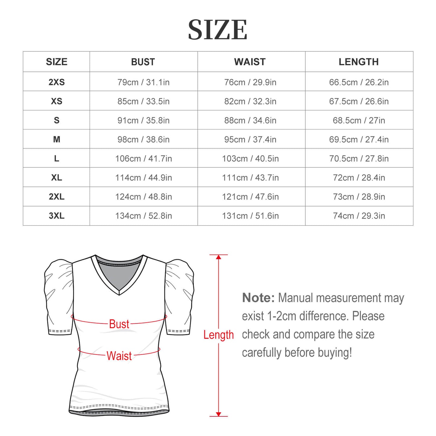 T-shirt Donna Maniche a Palloncino Personalizzata | Stile Unico