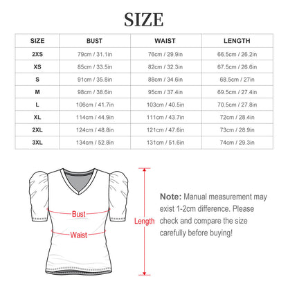T-shirt Donna Maniche a Palloncino Personalizzata | Stile Unico