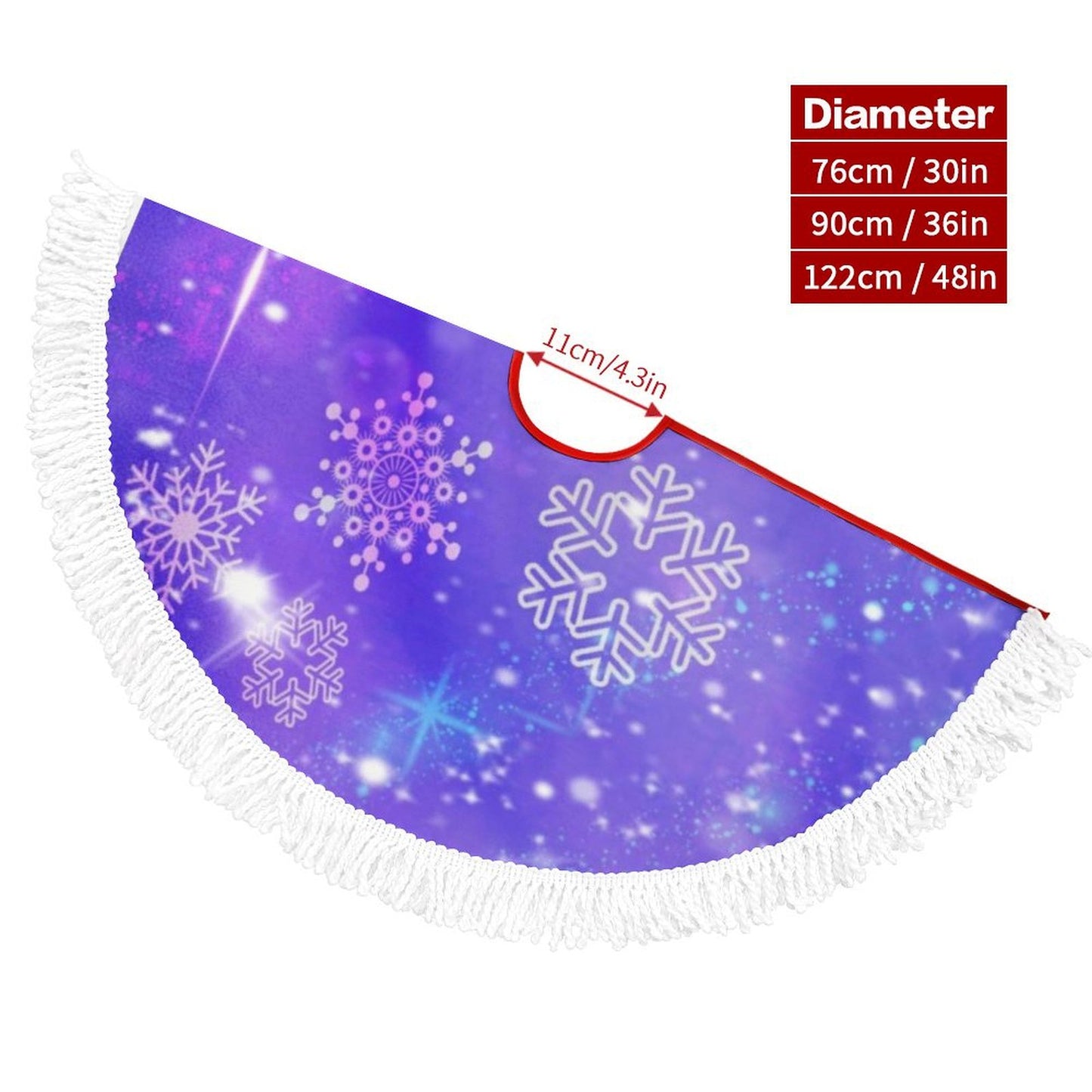Copribase Albero di Natale Reversibile | La Tua Arte, Due Stili