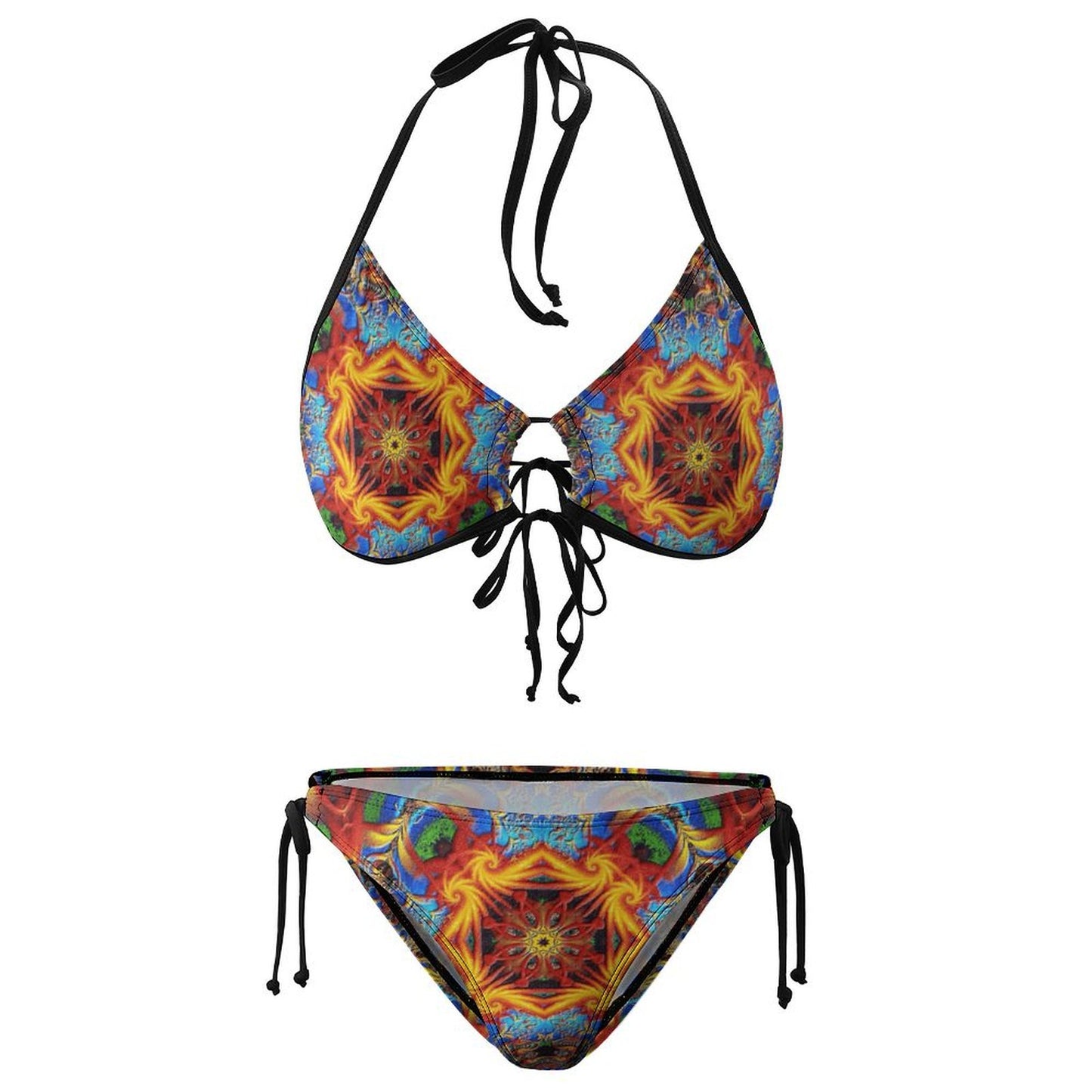 Bikini Donna Due Pezzi Personalizzato | Laccetti Laterali | Stampa Foto