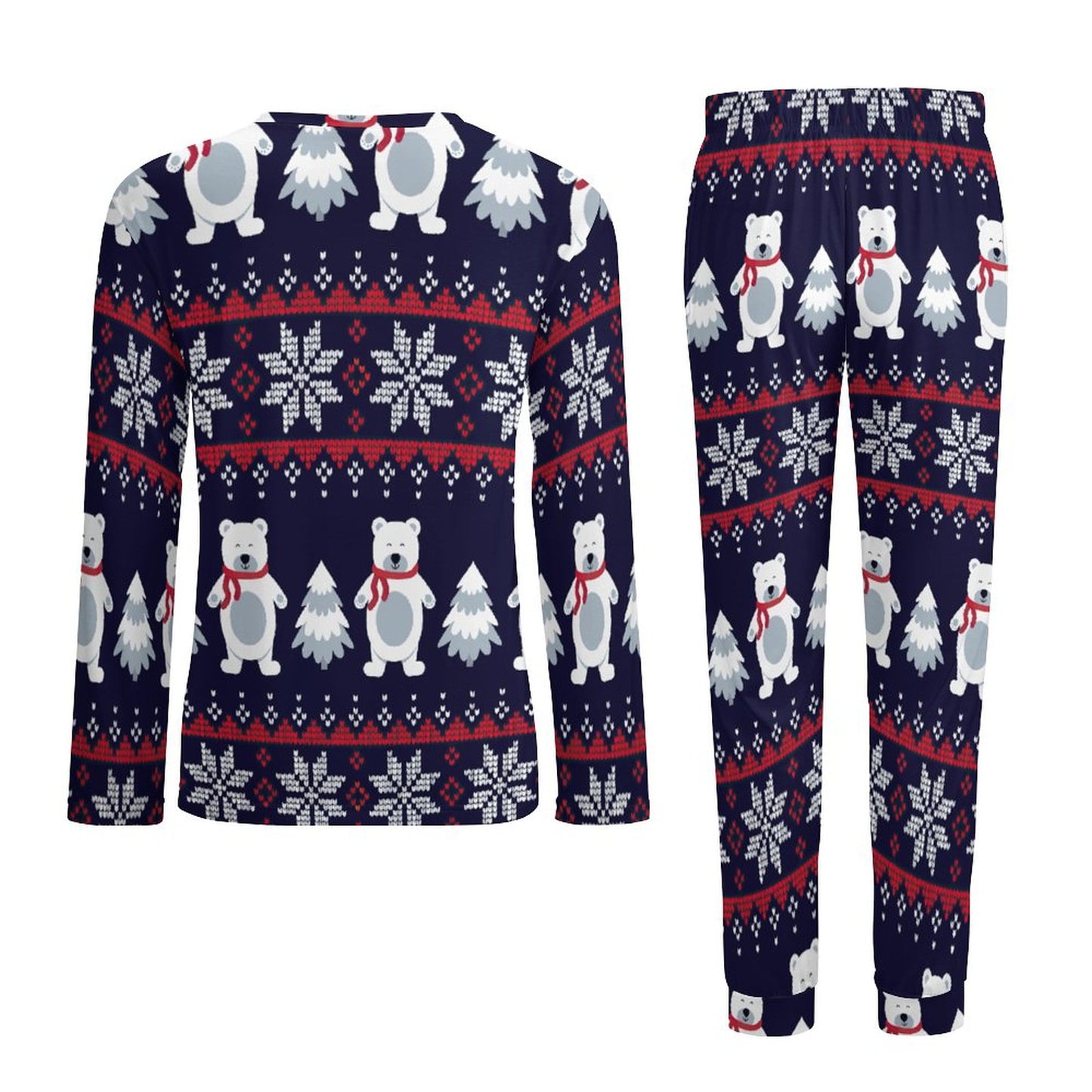 Pigiama Uomo Personalizzato | Set Lungo Soft Touch (S-6XL)