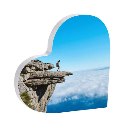 Ornamento da tavolo in acrilico personalizzato con stampa UV per decorazione e regalo