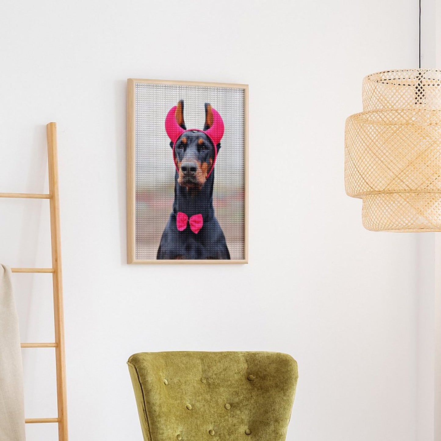 Diamond Painting (Diamanti Quadrati) | Trasforma il Tuo Ritratto in un Mosaico